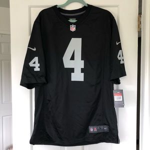 2015 Men’s NFL On Field Oakland Raider’s Derek Carr Jersey Large
